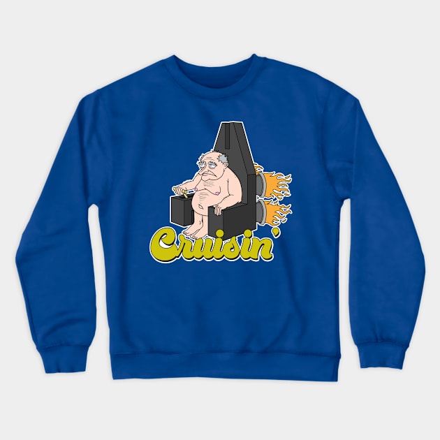 Cruisin' Crewneck Sweatshirt by Gregg.M_Art